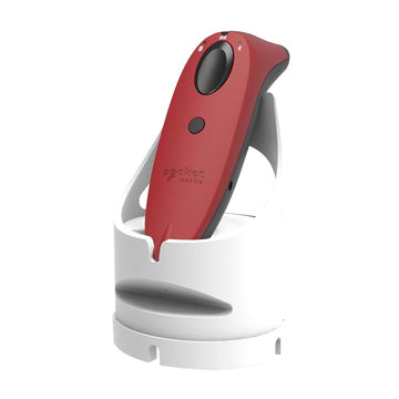 Socket S700 Bluetooth 1D Red Barcode Scanner with White Charging Dock