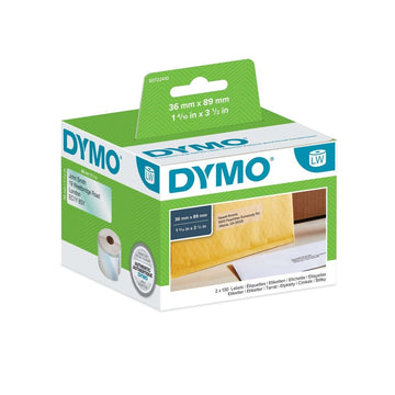 Dymo Labelwriter Transparent Large Address Labels (260 pieces) 36 x 89 mm