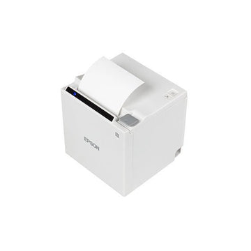 Epson TM-M50 Bluetooth Thermal Receipt Printer with USB Charging Port White